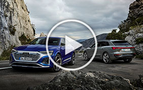 Audi Q8 e-tron: plastica riciclata per l'innovativo SUV elettrico