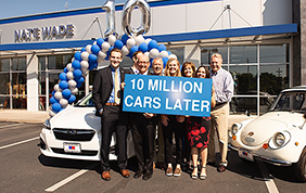 Subaru ed il suo record di vendite