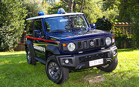 Suzuki Jimny e l’Arma dei Carabinieri