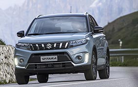 Vitara Hybrid : debutto al Suzuki 4x4 vertical winter tour