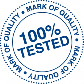 100% Tested