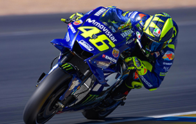 Terzo gradino del podio per Valentino Rossi a Le Mans