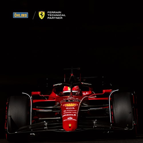 &Ouml;hlins Racing, partnership tecnica con Scuderia Ferrari F1 nel campo delle sospensioni