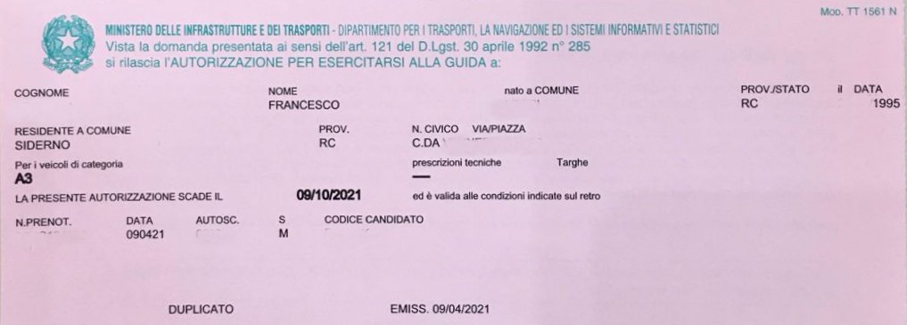 &Egrave; importante sapere come ottenere il foglio rosa 2021