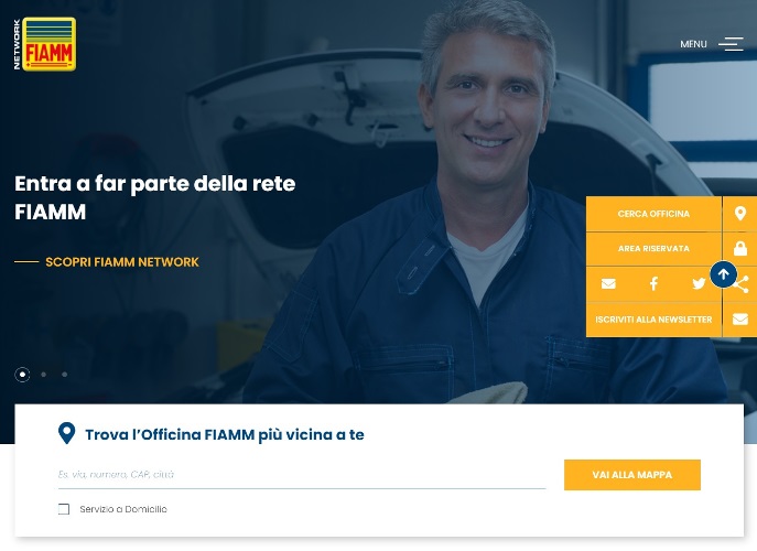 FIAMM Network &egrave; una rete nota su scala nazionale