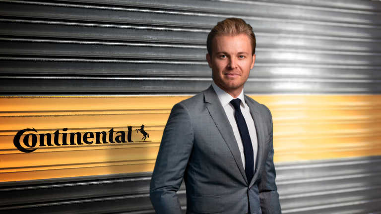 Nico Rosberg &egrave; il nuovo brand ambassador di Continental