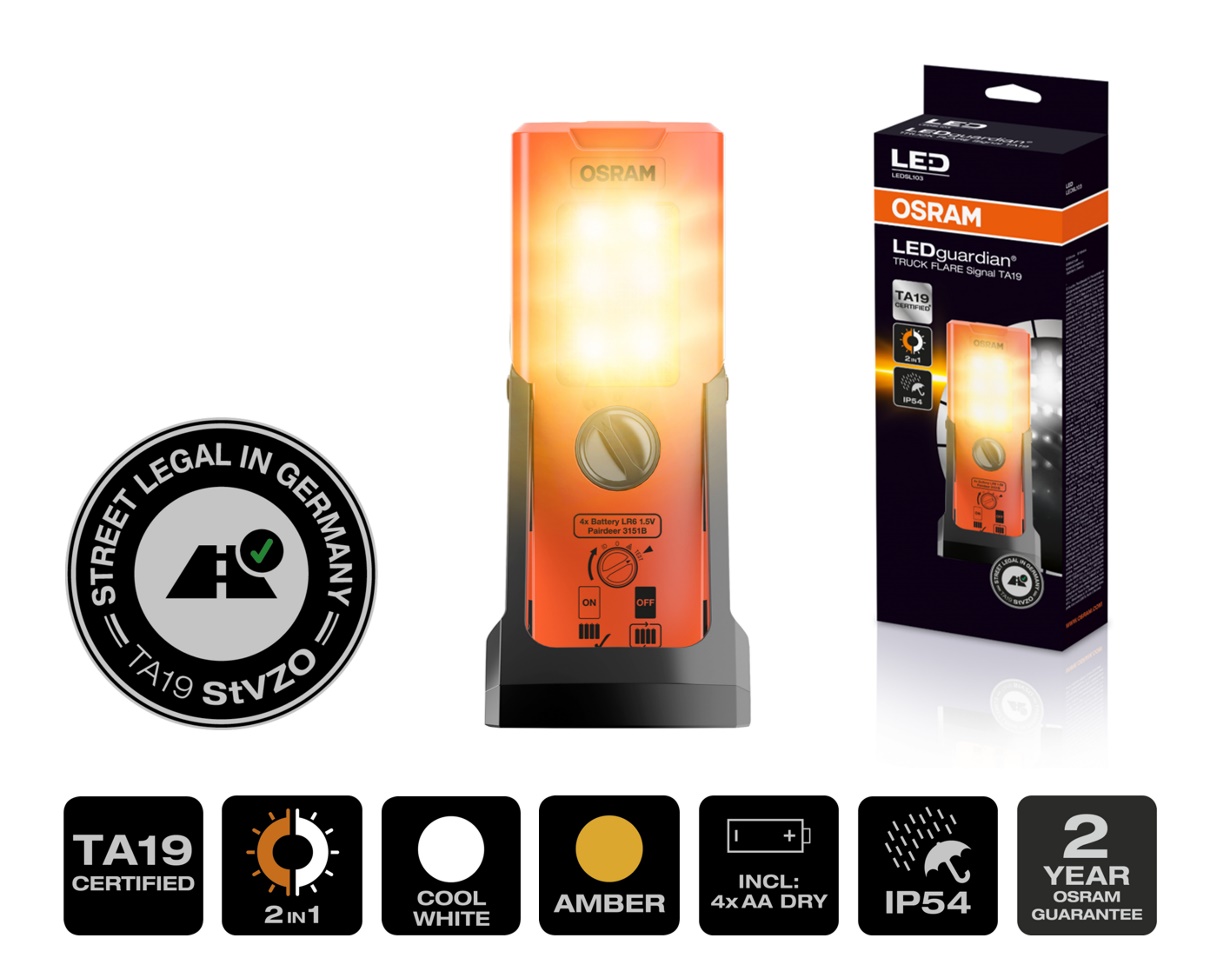 Nuova luce d'emergenza by Osram!