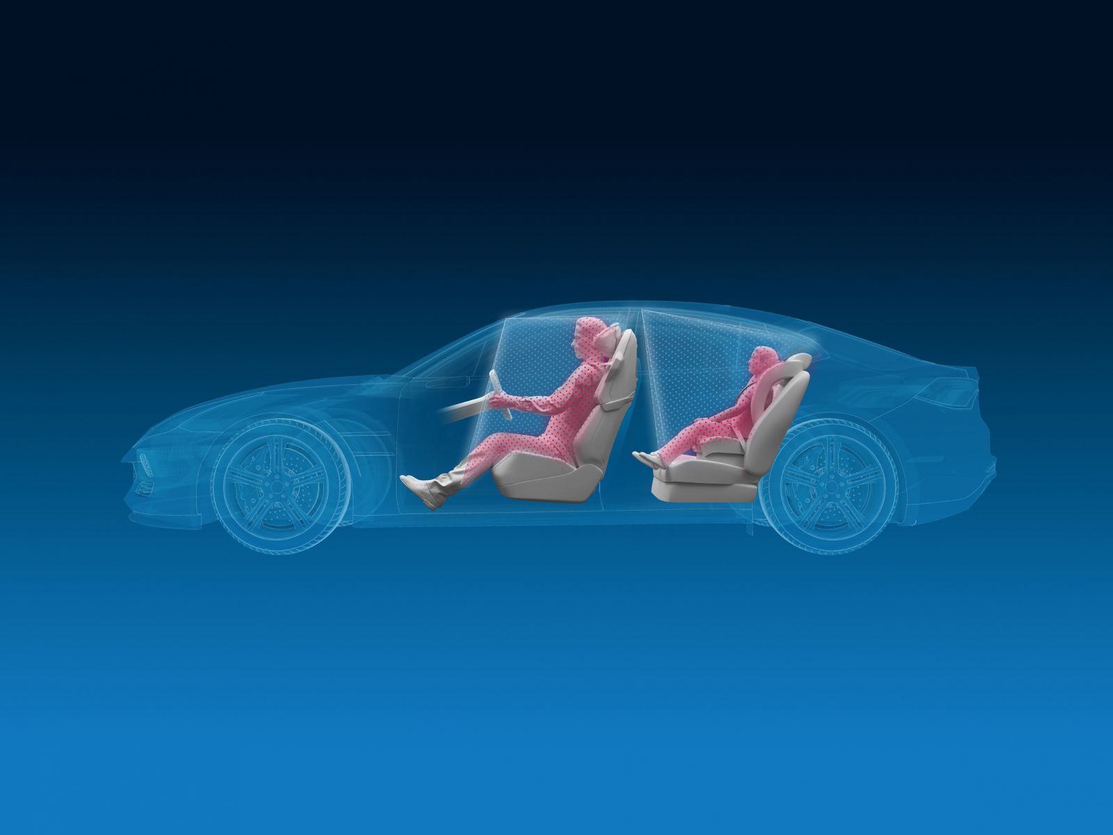 Un sistema 3D per osservare l'abitacolo dell'auto