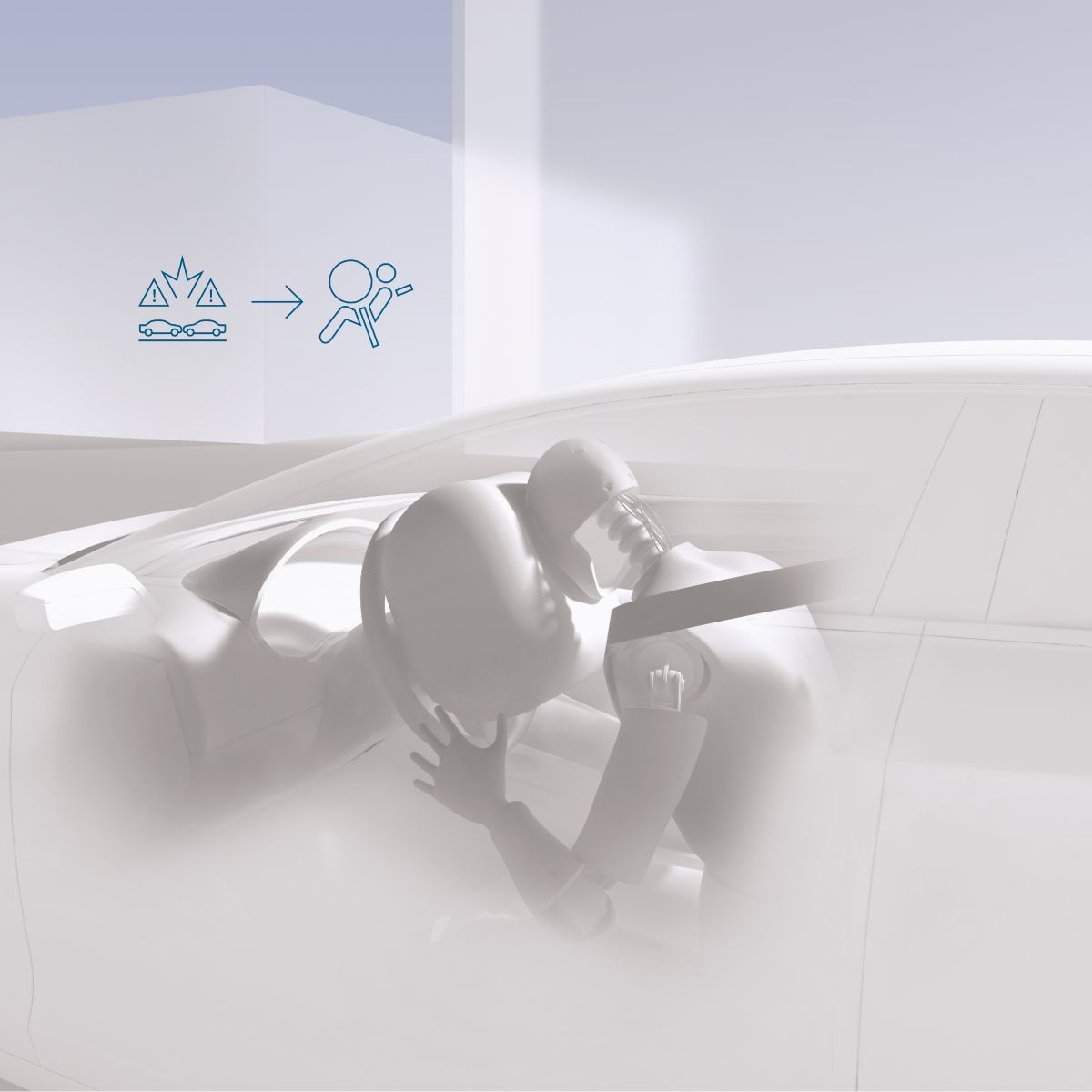 Un urto e uno scoppio, lo scenario peggiore è stato così evitato: la storia di Bosch negli airbag