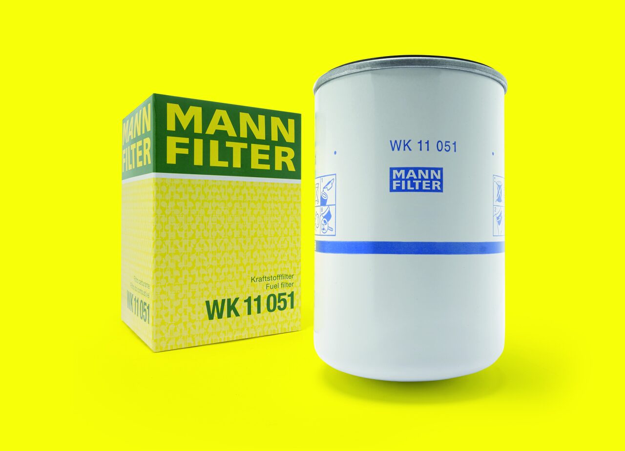 uovi filtri carburante MANN-FILTER, pronti per i camion del futuro