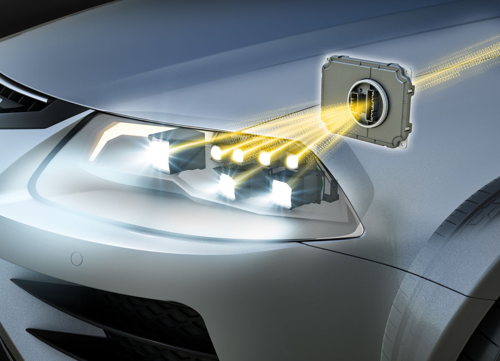 Continental con Osram nell'illuminazione automotive