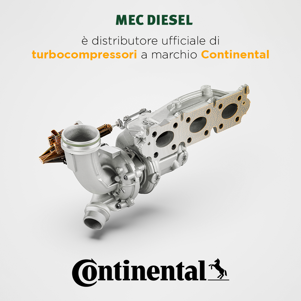 Aftermarket: Mec-Diesel entra ufficialmente a far parte della rete distributiva dei turbocompressori a marchio Continental