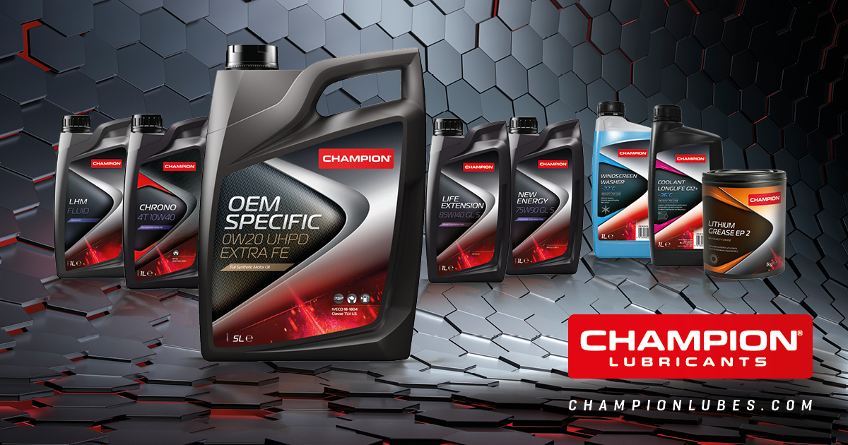 Champion Lubricants  lanciato un nuovo olio motore peri motori Cursor Euro 6 Iveco