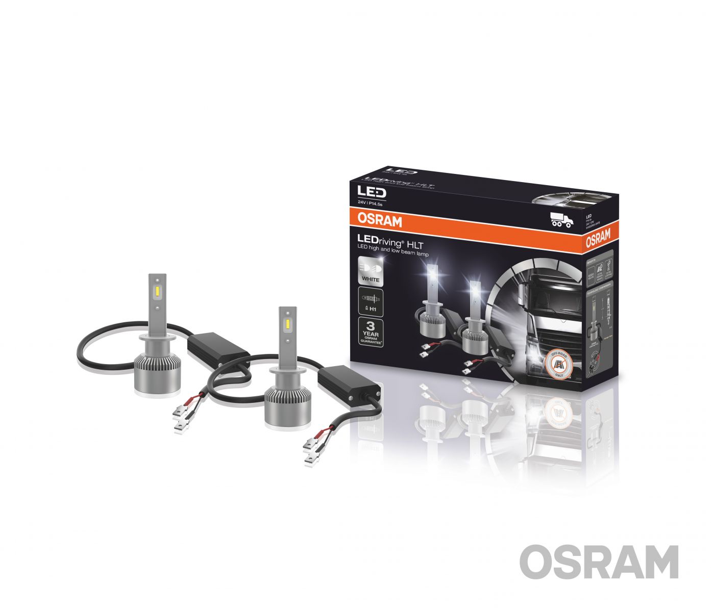 Da Osram nuove lampade LED  anabbaglianti e abbaglianti per truck.