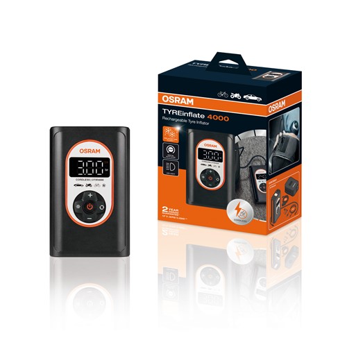 Da Osram, il nuovo compressore ricaricabile wireless