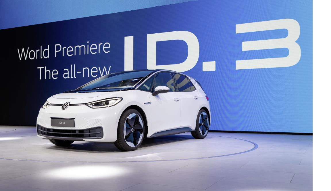Pneumatici Bridgestone per la nuova elettrica di Volkswagen