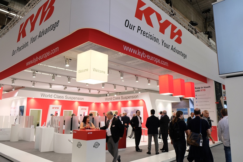 Lo stand KYB ad Automechanika Francoforte 2018
