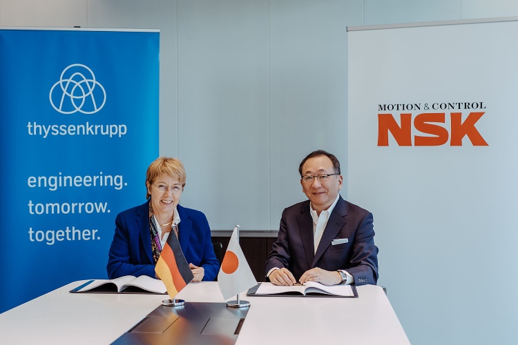 NSK e thyssenkrupp: c'è odore di joint-venture nel settore automobilistico