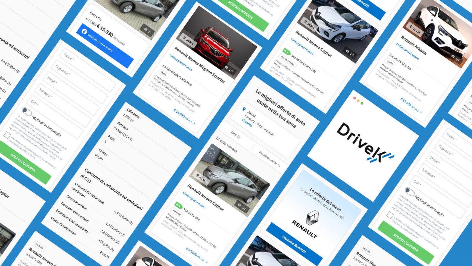 DriveK amplia la propria offerta  nel segmento delle auto usate e a km0