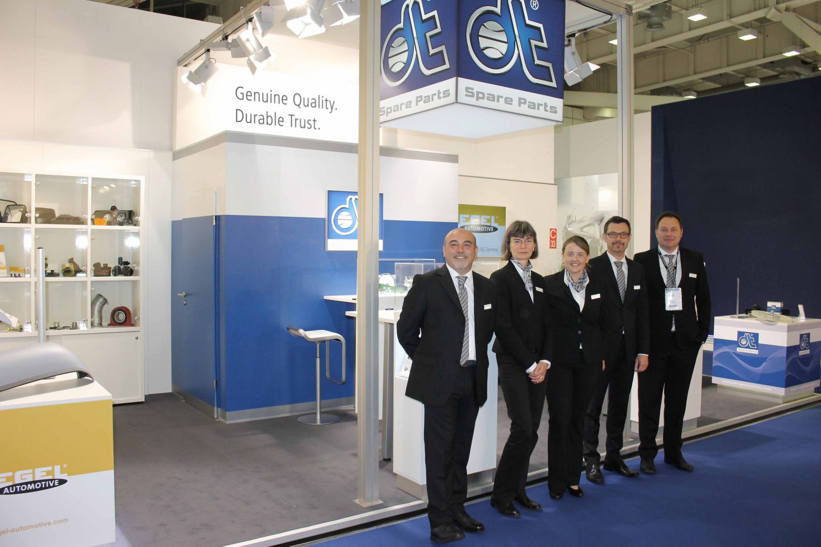 Il team di Diesel Technic Italia ad Autopromotec 2017