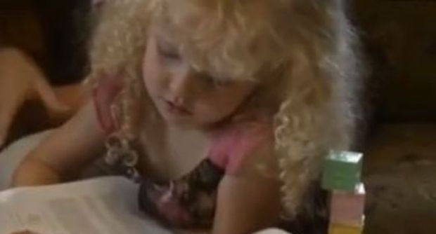 Bambina di 3 anni prodigio