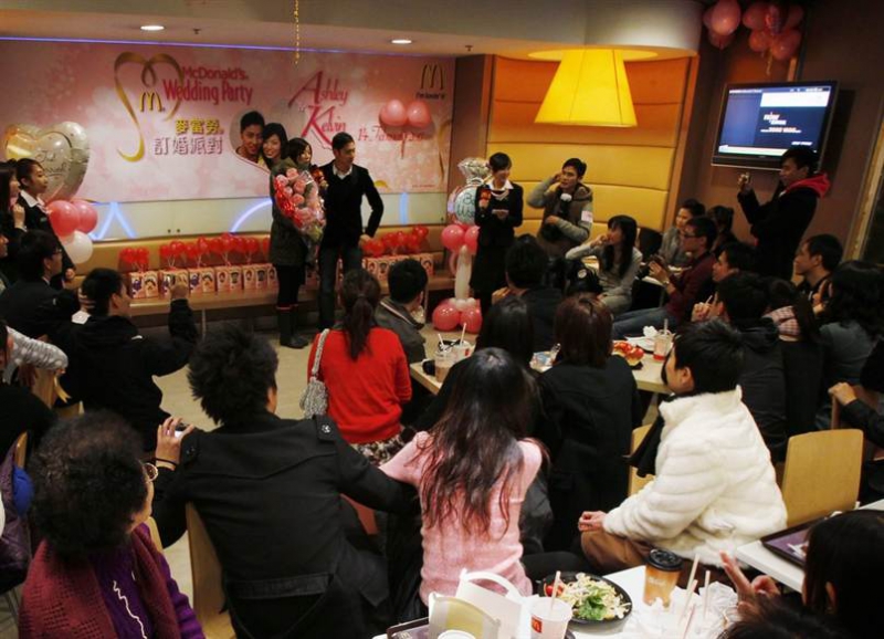 Matrimonio al McDonald McWedding