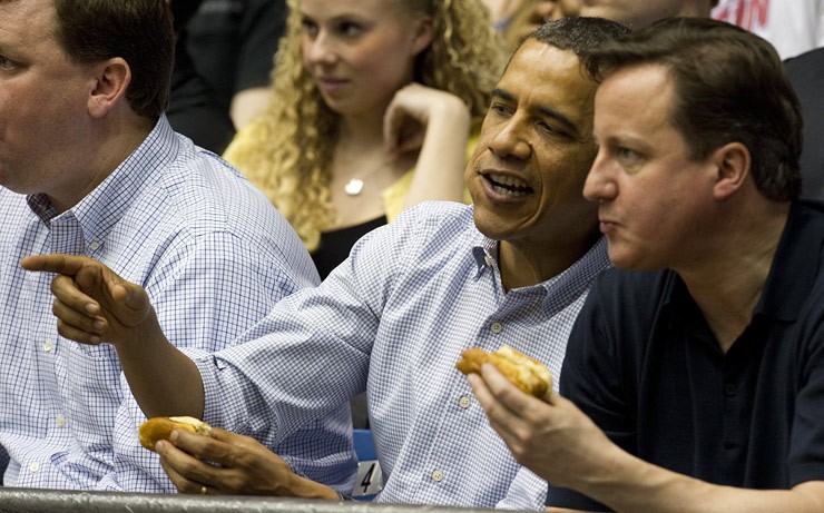 Barack Obama e James Cameron