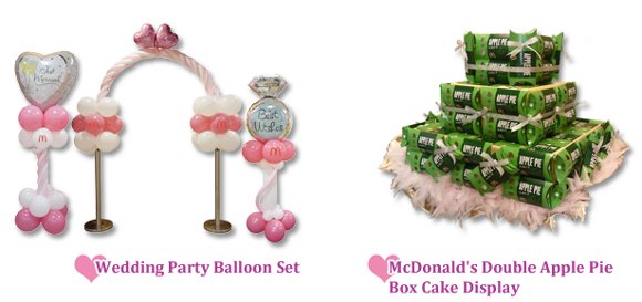 Decorazioni Matrimonio al McDonald