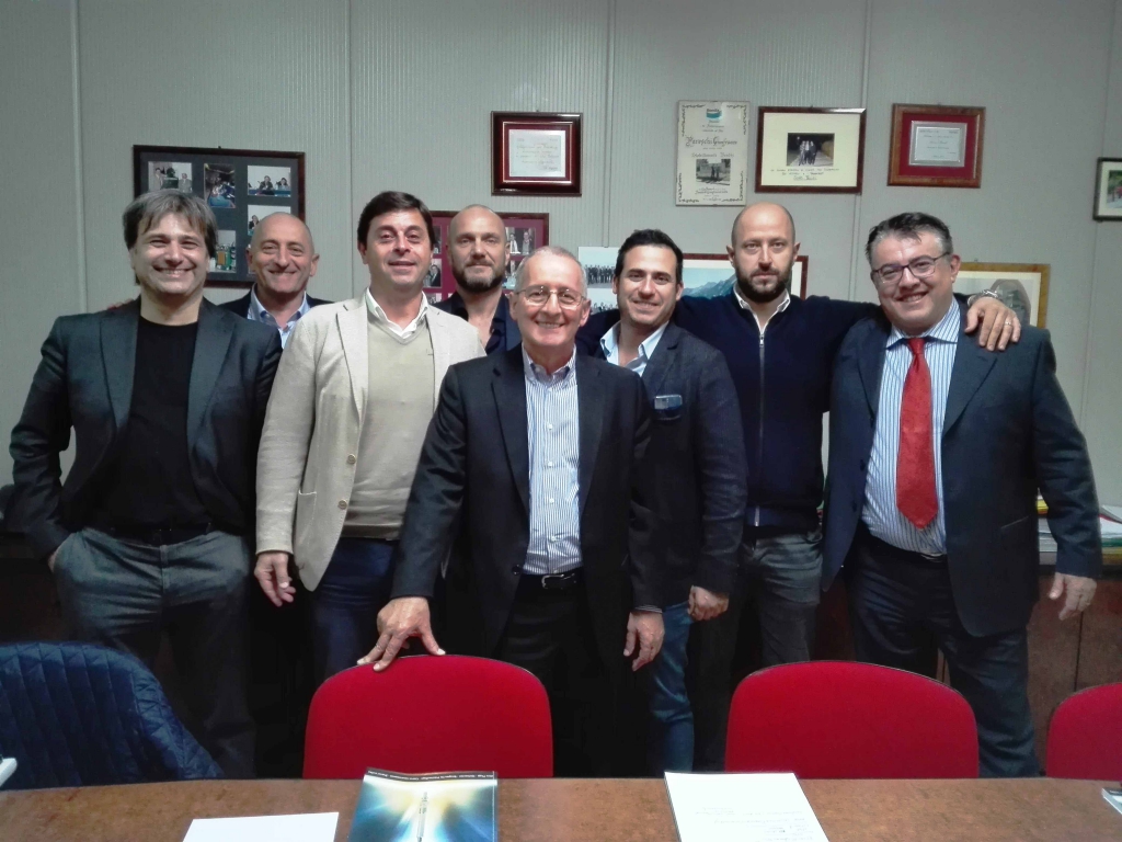 Cristiano Bondani (CEO Etecno1), Rete Vendita Siro, Valerio Pareschi (Amministratore SIRO), Pierenrico Gottero (Responsabile Commerciale Etecno1)