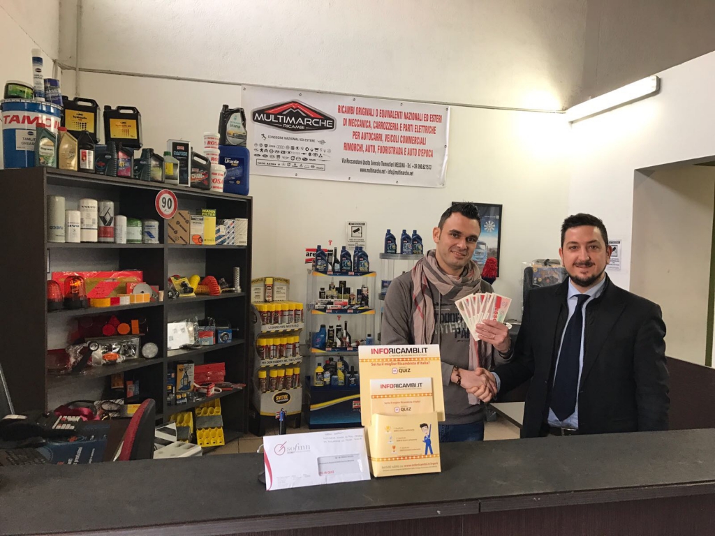 Multimarche Ricambi (secondo classificato Matteo Iannello)