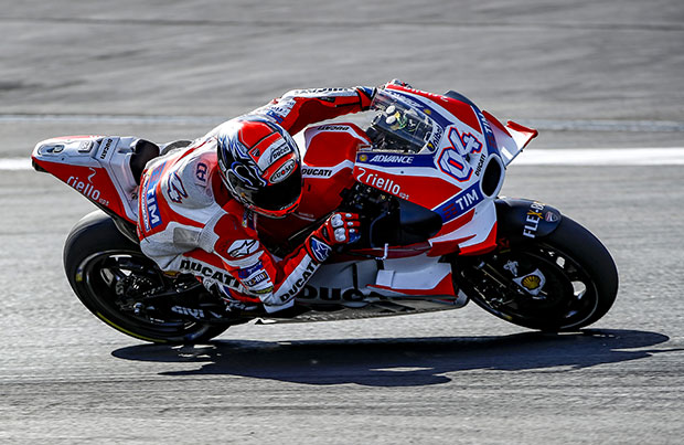 Il Ducati Team primo nei test in Austria