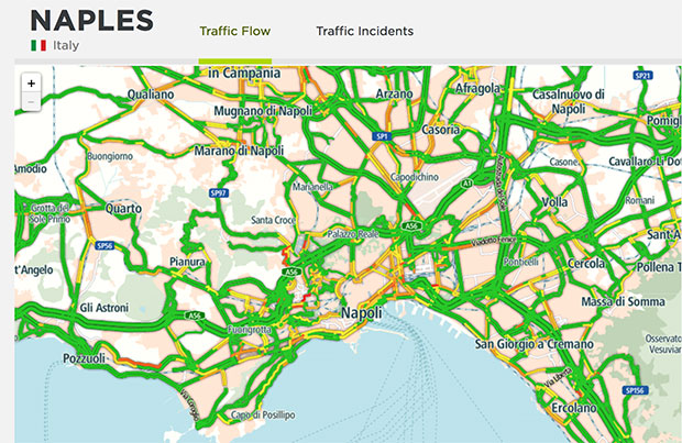 TomTom City: le info sul traffico in 50 città