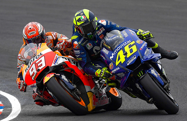 Rossi vs Marquez
