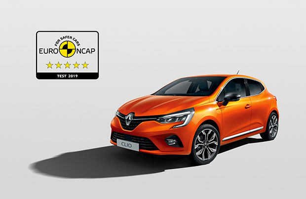 Nuova Renault Clio Test Euro NCAP