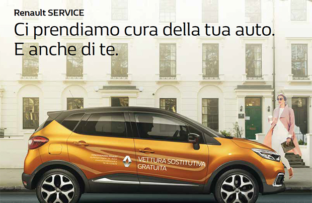 Renault vettura sostitutiva gratuita
