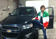 Chevrolet Captiva: il suv“ rock” ha accompagnato Gianna Nannini nel suo “Inno Tour 2013”