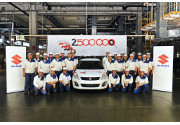 Suzuki magyar: raggiunta la soglia di due milioni e cinquecentomila vetture prodotte