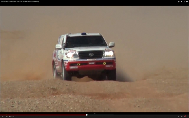 KYB e Toyota, di nuovo insieme per la Dakar