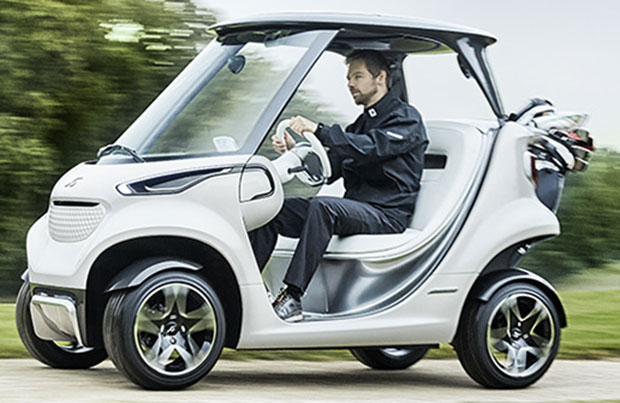 Mercedes-Banz Style Editon Garia Golf Car