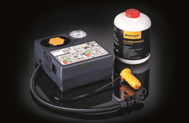 Viaggia sicuro con il kit per riparare velocemente gli pneumatici