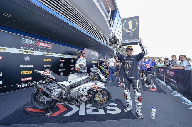 De Rosa e il Team Althea BMW campioni SuperStock1000, 2016!!