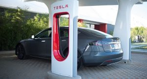 Supercharged Tesla 