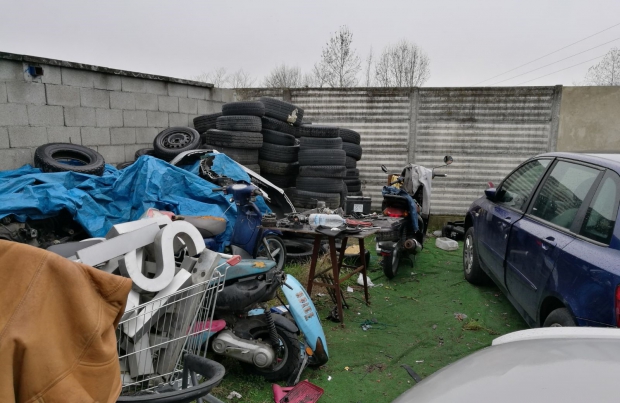 Carcasse di ricambi, maxi sequestro a Lodi