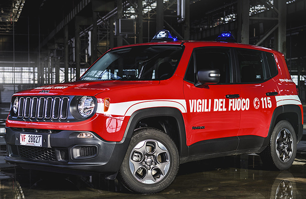 Consegnate 100 nuove Jeep Renegade al Corpo Nazionale dei Vigili del Fuoco