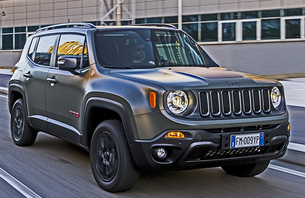 Una Jeep Renegade Hyper da supereroi.