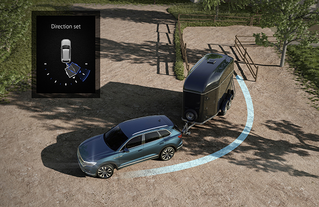 Quattro ruote sterzanti sulla nuova Volkswagen Touareg!