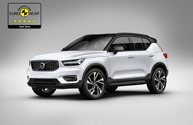 Cinque stelle Euro NCap per la Volvo XC40