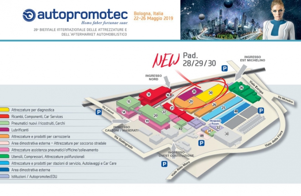 Nuovo look per Autopromotec  2019
