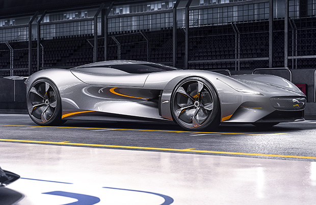 Una Jaguar Vision Gran Turismo da PS4!