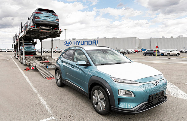 Hyundai Kona electric arriva in Europa